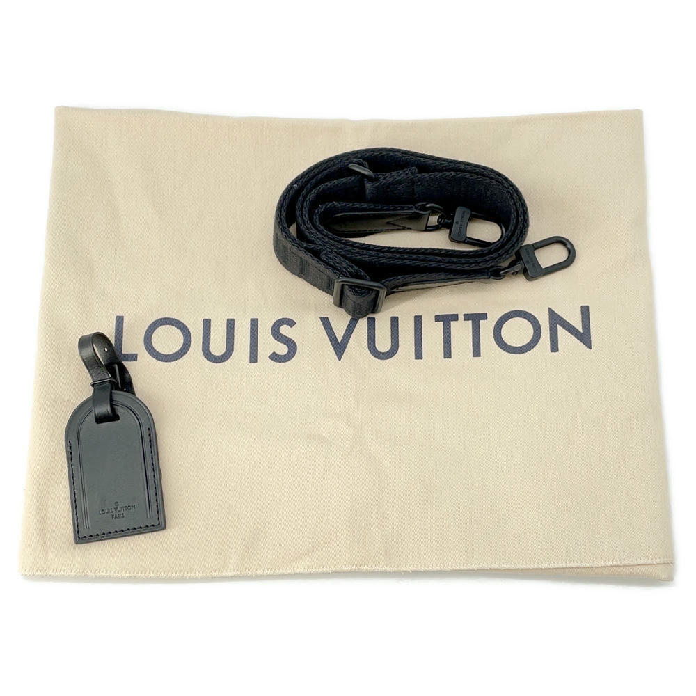 Louis Vuitton Monogram Macassar Brown Keepall Bandoulire Shoulder Bag - Picture 12 of 12